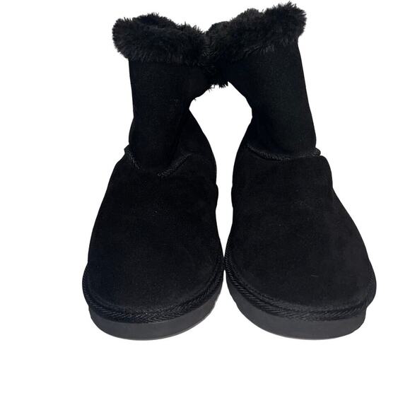 Style &Co, Tiny Gothic Women’s Size 10 Suede Grunge faux fur lined booties - Picture 2 of 9